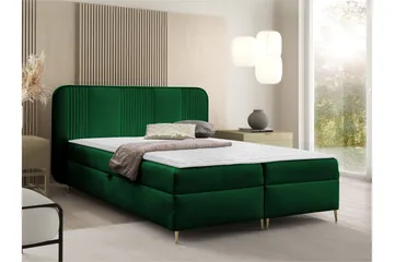 Alani Sängpaket Kontinentalsäng 120x200 cm - Grön - Möbler - Säng - Komplett sängpaket