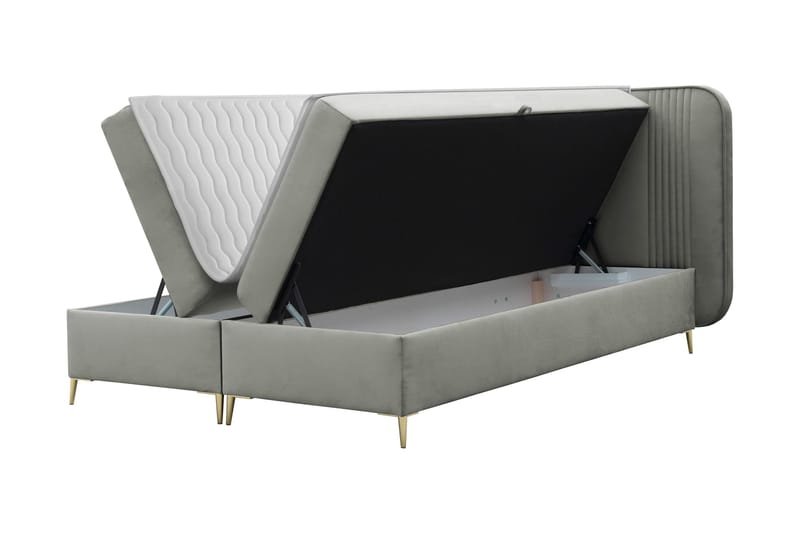 Alani Sängpaket Kontinentalsäng 120x200 cm - Grön - Möbler - Säng - Komplett sängpaket