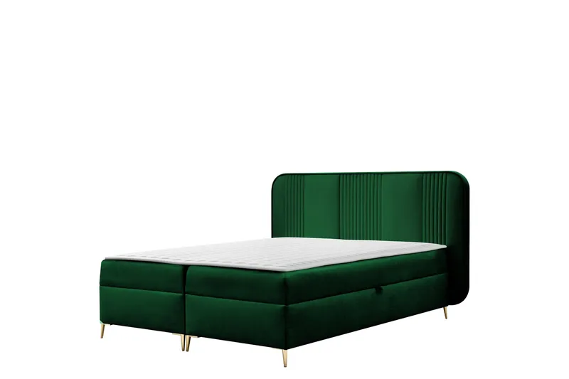 Alani Sängpaket Kontinentalsäng 140x200 cm - Grön - Möbler - Säng - Komplett sängpaket