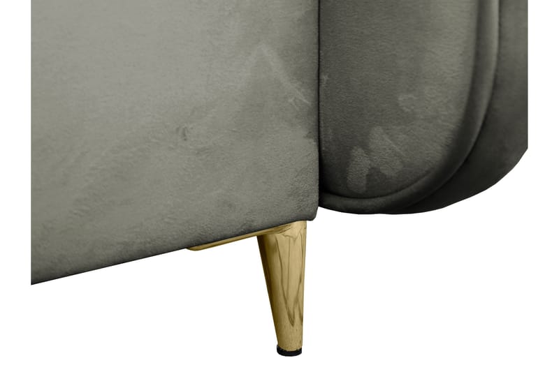 Alani Sängpaket Kontinentalsäng 180x200 cm - Grå - Möbler - Säng - Komplett sängpaket
