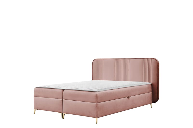 Alani Sängpaket Kontinentalsäng 180x200 cm - Rosa - Möbler - Säng - Komplett sängpaket