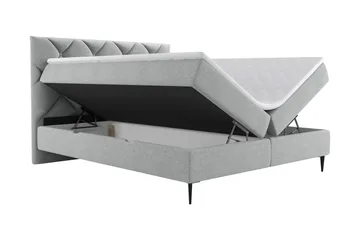 Alasia Sängpaket Kontinentalsäng 140x200 cm - Beige - Möbler - Säng - Komplett sängpaket