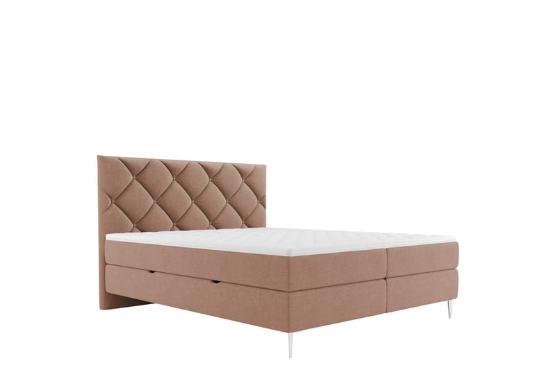 Alasia Sängpaket Kontinentalsäng 140x200 cm - Brun - Möbler - Säng - Komplett sängpaket