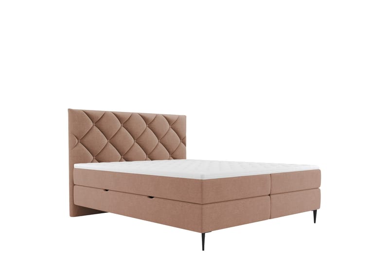 Alasia Sängpaket Kontinentalsäng 140x200 cm - Brun - Möbler - Säng - Komplett sängpaket