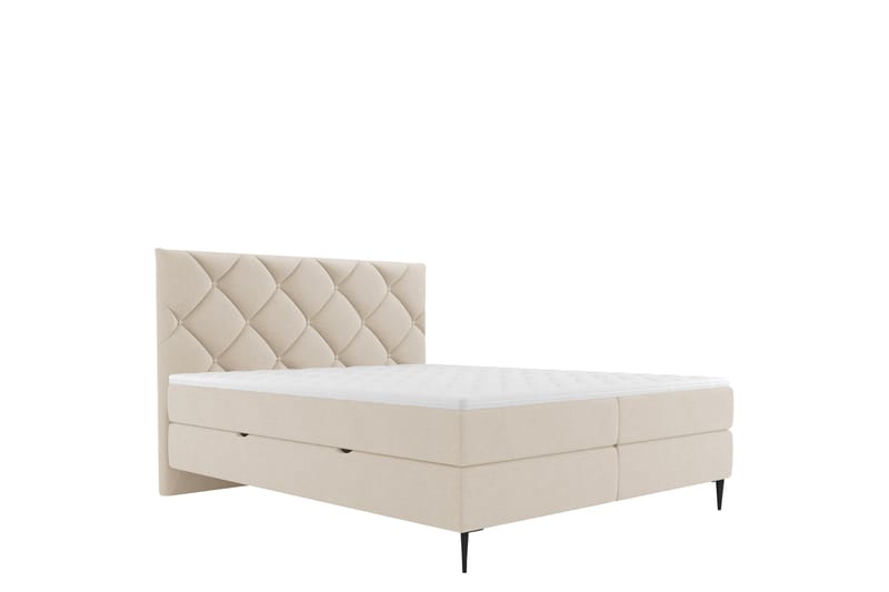 Alasia Sängpaket Kontinentalsäng 160x200 cm - Beige - Möbler - Säng - Komplett sängpaket