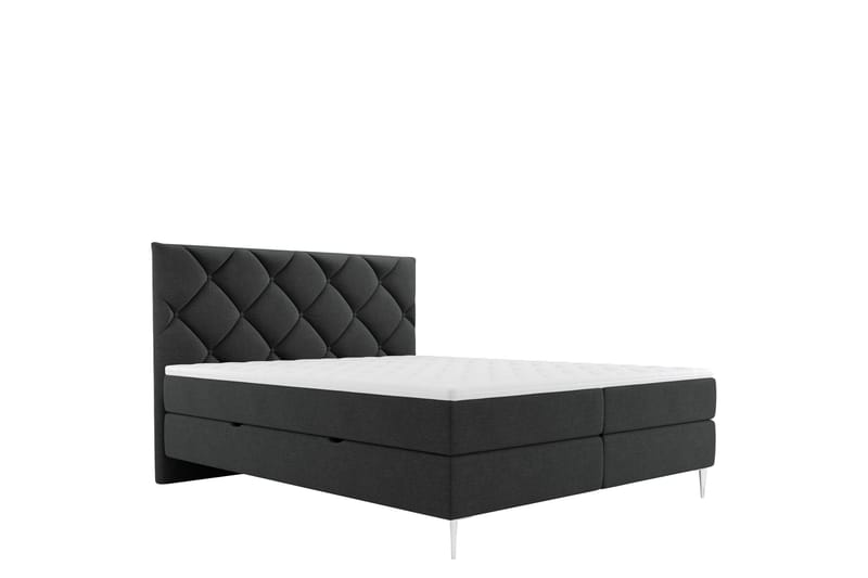 Alasia Sängpaket Kontinentalsäng 160x200 cm - Svart - Möbler - Säng - Komplett sängpaket