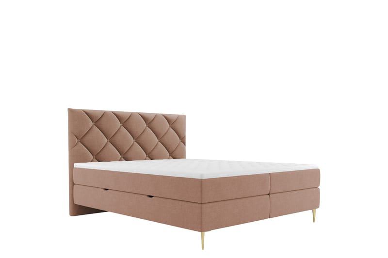 Alasia Sängpaket Kontinentalsäng 180x200 cm - Brun - Möbler - Säng - Komplett sängpaket