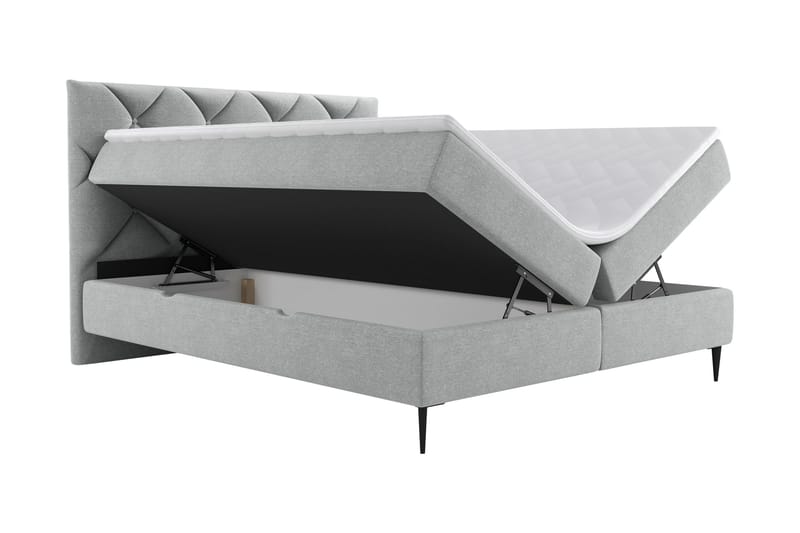 Alasia Sängpaket Kontinentalsäng 180x200 cm - Svart - Möbler - Säng - Komplett sängpaket