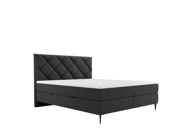 Alasia Sängpaket Kontinentalsäng 180x200 cm - Svart - Möbler - Säng - Komplett sängpaket