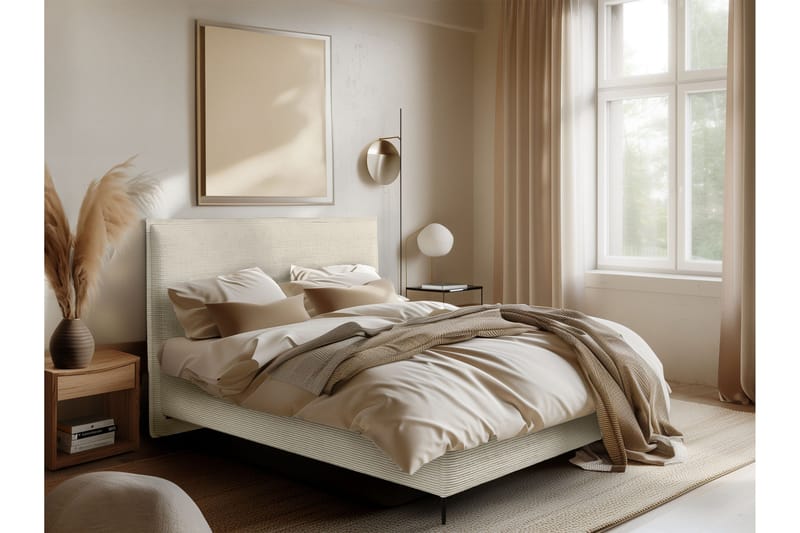 Alaudin Sängram 160x200 cm - Beige - Möbler - Säng - Sängram & sängstomme