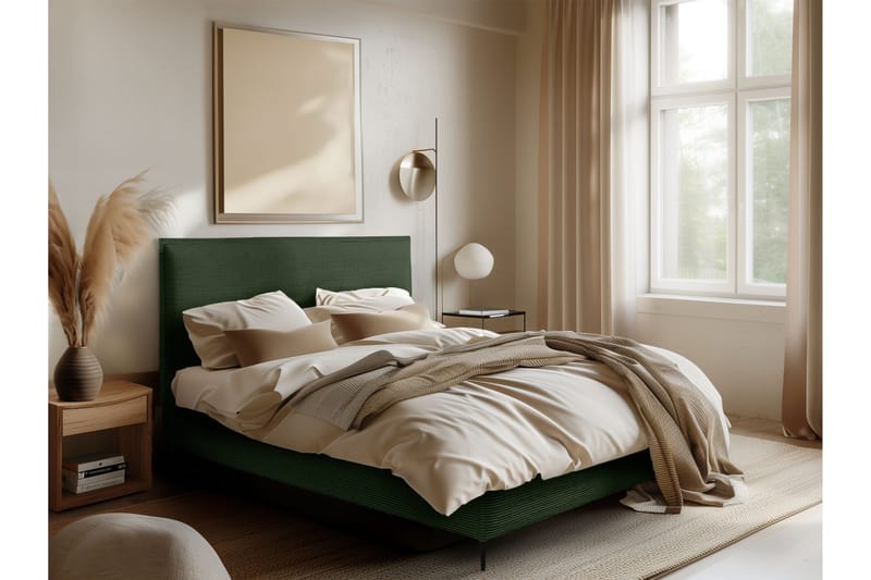 Alaudin Sängram 180x200 cm - Grön - Möbler - Säng - Sängram & sängstomme
