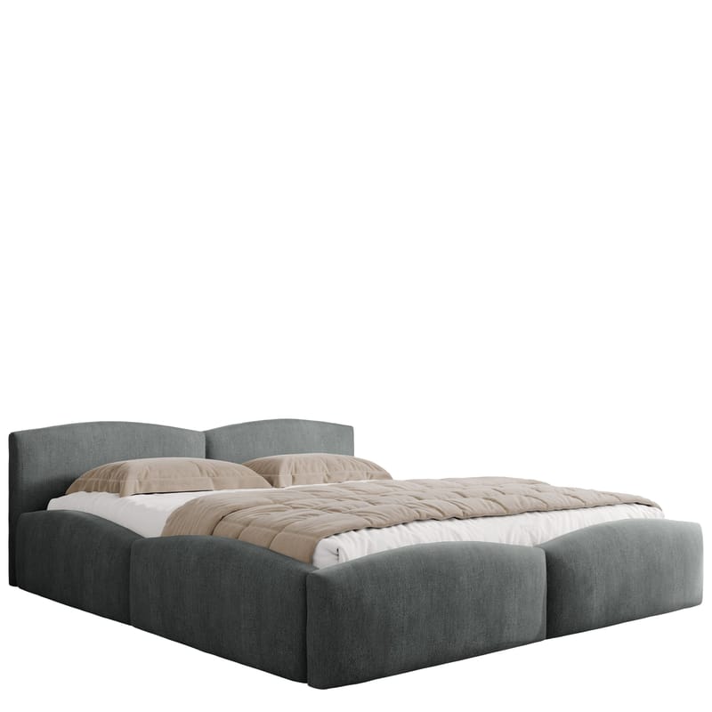 Aldrosen Sängram med förvaring 160x200 cm - grå - Möbler - Säng - Sängram & sängstomme