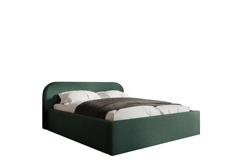 Alfiya Sängram 160x200 cm - Grön - Möbler - Säng - Sängram & sängstomme