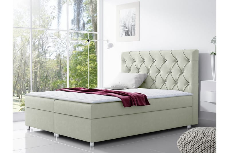 Alida Sängpaket Kontinentalsäng 160x200 cm - Grön - Möbler - Säng - Komplett sängpaket