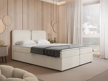 Allgunnen Sängpaket Kontinentalsäng 140x200 cm - Beige - Möbler - Säng - Komplett sängpaket