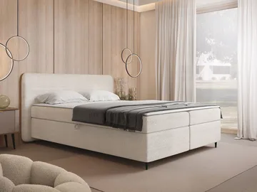 Allgunnen Sängpaket Kontinentalsäng 140x200 cm - Beige - Möbler - Säng - Komplett sängpaket