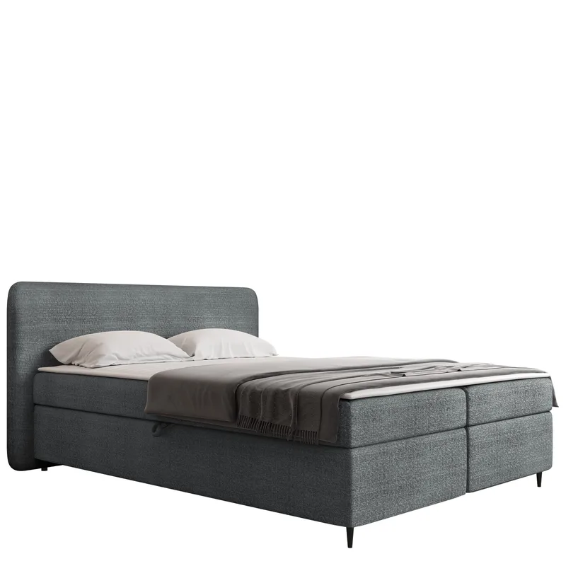 Allgunnen Sängpaket Kontinentalsäng 140x200 cm - Grå - Möbler - Säng - Komplett sängpaket