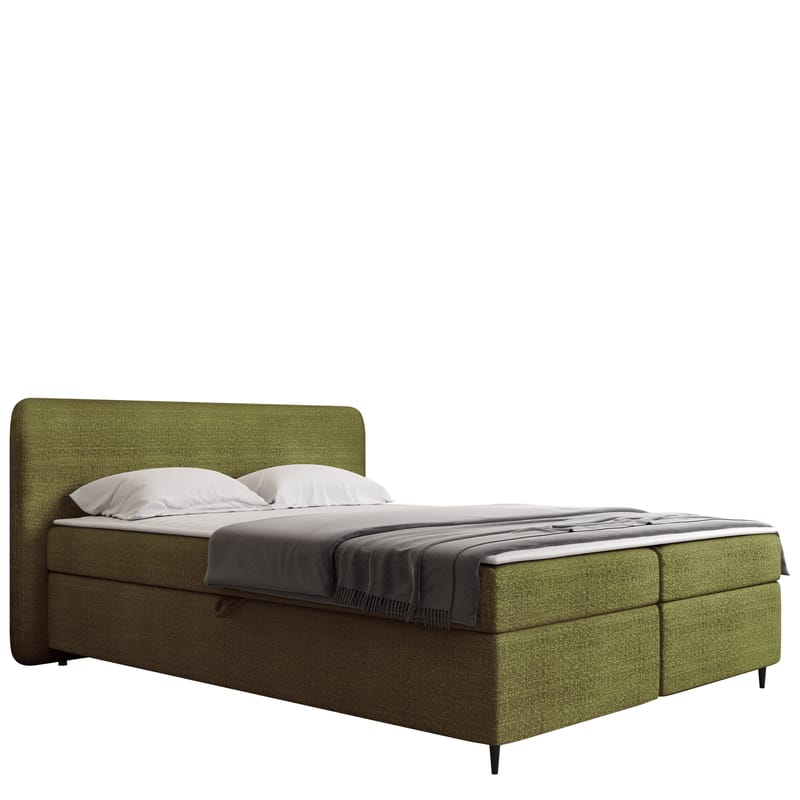 Allgunnen Sängpaket Kontinentalsäng 140x200 cm - Grön - Möbler - Säng - Komplett sängpaket