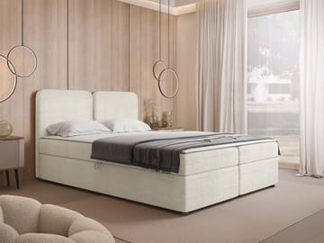 Allgunnen Sängpaket Kontinentalsäng 140x200 cm - Vit - Möbler - Säng - Komplett sängpaket