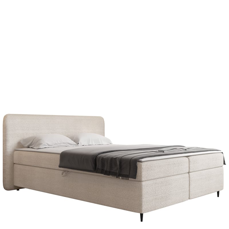 Allgunnen Sängpaket Kontinentalsäng 160x200 cm - Beige - Möbler - Säng - Komplett sängpaket