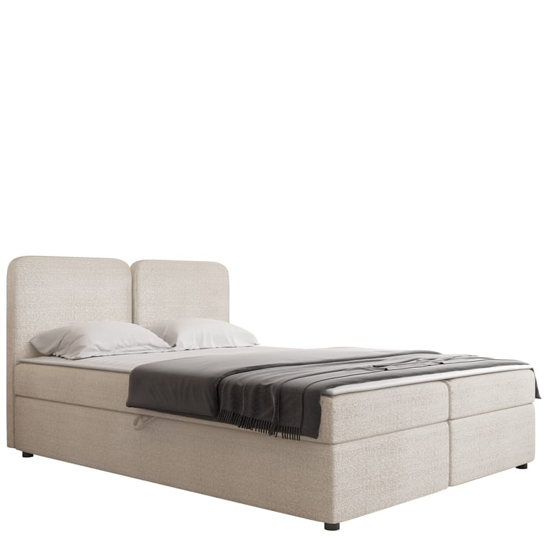 Allgunnen Sängpaket Kontinentalsäng 160x200 cm - Beige - Möbler - Säng - Komplett sängpaket
