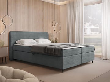 Allgunnen Sängpaket Kontinentalsäng 160x200 cm - Grå - Möbler - Säng - Komplett sängpaket