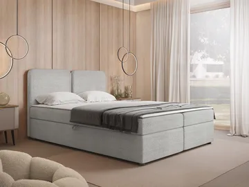 Allgunnen Sängpaket Kontinentalsäng 160x200 cm - Grå - Möbler - Säng - Komplett sängpaket