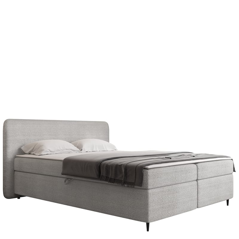 Allgunnen Sängpaket Kontinentalsäng 160x200 cm - Grå - Möbler - Säng - Komplett sängpaket