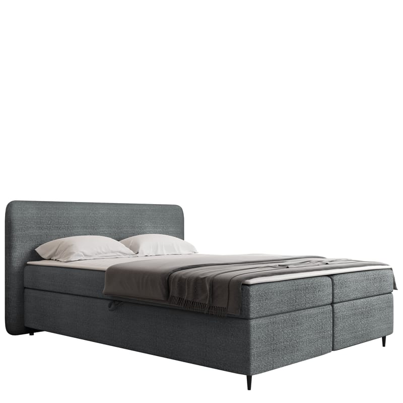 Allgunnen Sängpaket Kontinentalsäng 160x200 cm - Grå - Möbler - Säng - Komplett sängpaket