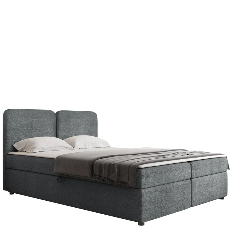 Allgunnen Sängpaket Kontinentalsäng 180x200 cm - Grå - Möbler - Säng - Komplett sängpaket