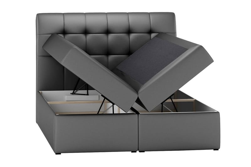 Alvik Kontinentalsäng 160x200 - Grå - Möbler - Säng - Kontinentalsäng
