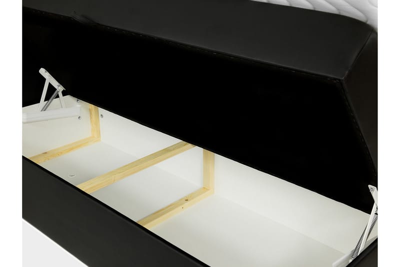 Alvik Kontinentalsäng 160x200 - Grå - Möbler - Säng - Kontinentalsäng