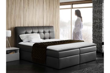 Alvik Sängpaket Kontinentalsäng 120x200 cm - Svart - Möbler - Säng - Komplett sängpaket