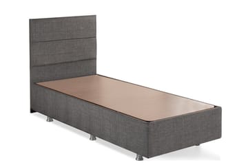 Argentu Kontinentalsäng 100x200 cm - Grå - Möbler - Säng - Komplett sängpaket