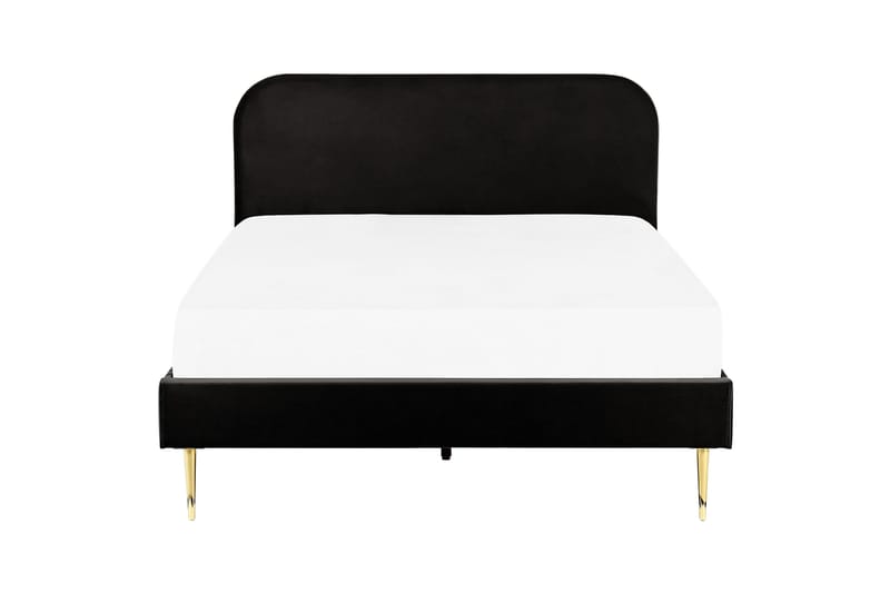 Baako Sängram 140x200 cm, Svart/Guld