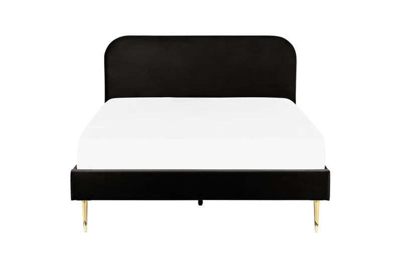 Baako Sängram 160x200 cm - Svart/Guld - Möbler - Säng - Sängram & sängstomme