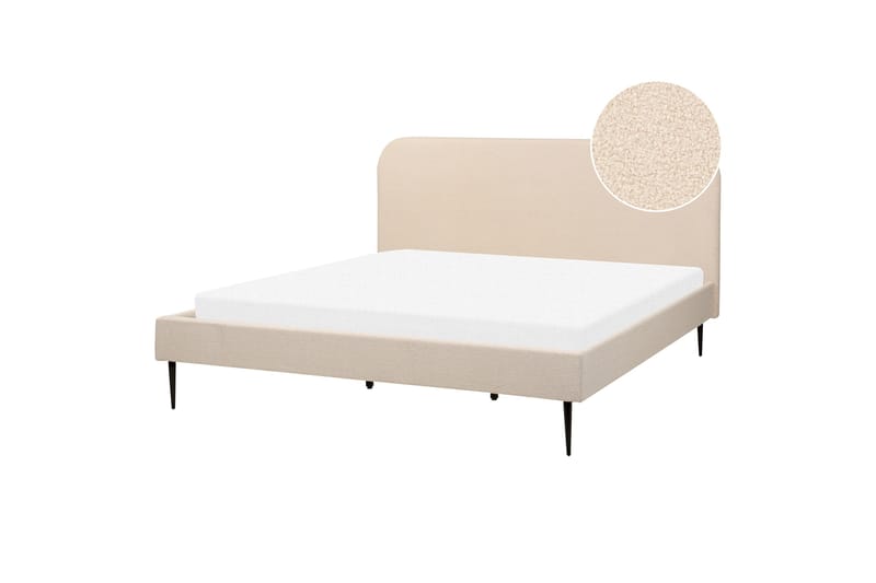 Baako Sängram 180x200 cm - Beige/Svart - Möbler - Säng - Sängram & sängstomme