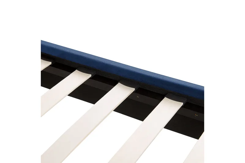 Baako Sängram 180x200 cm - Blå/Guld - Möbler - Säng - Sängram & sängstomme