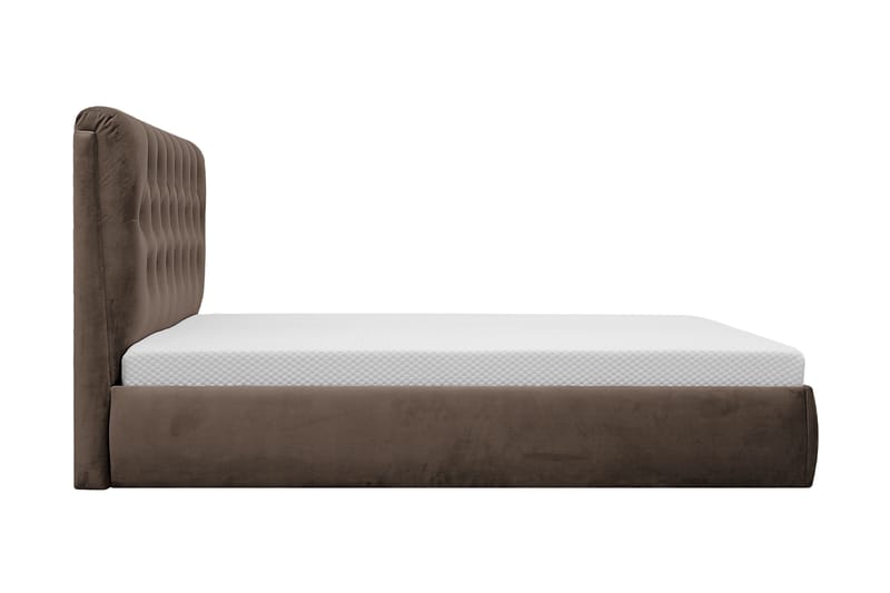 Bedford Sängpaket med Förvaring 160x200 cm - Brun - Möbler - Säng - Komplett sängpaket
