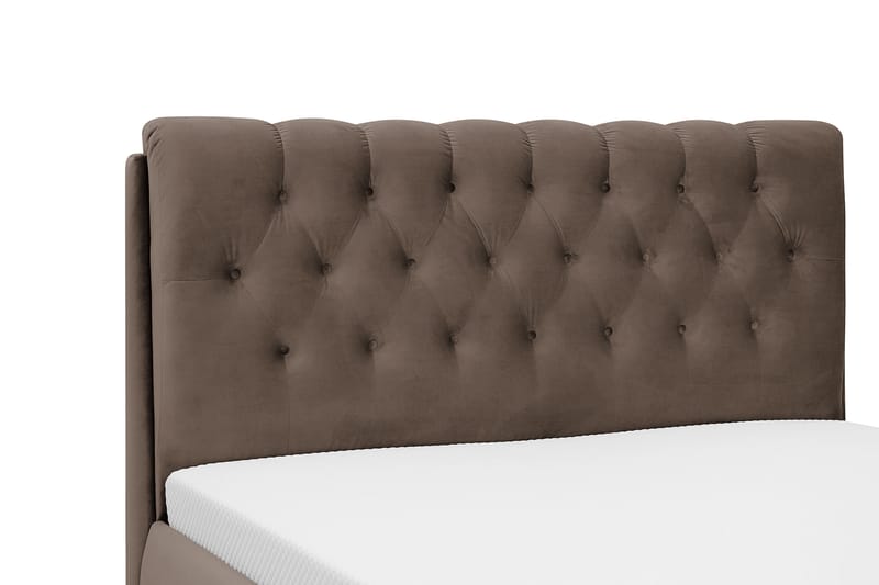 Bedford Sängpaket med Förvaring 160x200 cm - Brun - Möbler - Säng - Komplett sängpaket