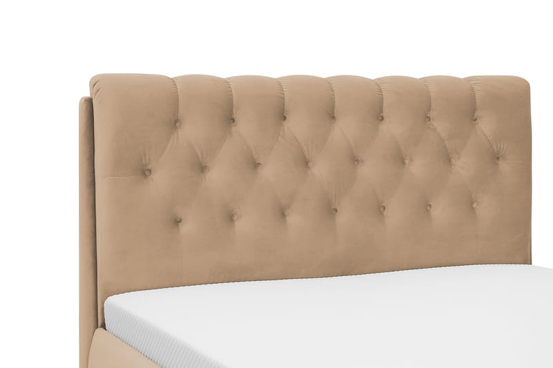 Bedford Sängpaket med Förvaring 160x200 cm - Ljusbrun - Möbler - Säng - Komplett sängpaket