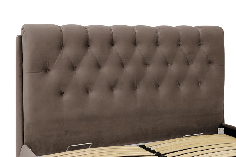 Bedford Sängpaket med Förvaring 180x200 cm - Brun - Möbler - Säng - Komplett sängpaket