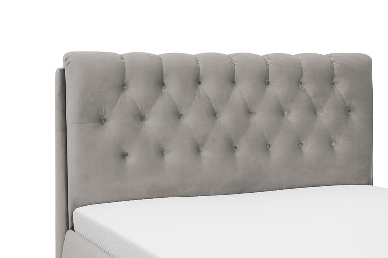 Bedford Sängpaket med Förvaring 180x200 cm - Grå - Möbler - Säng - Komplett sängpaket