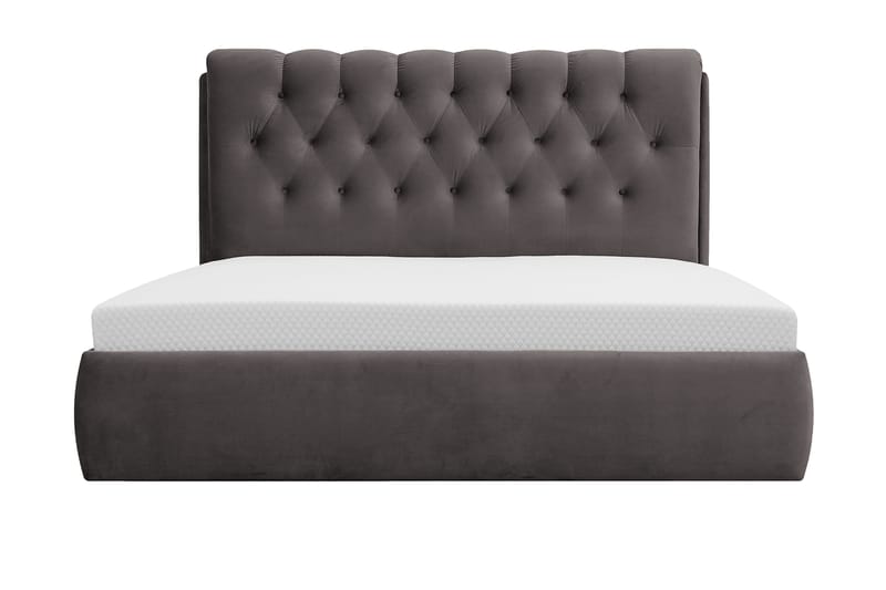 Bedford Sängpaket med Förvaring 180x200 cm - Mörkgrå - Möbler - Säng - Komplett sängpaket