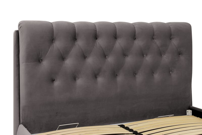 Bedford Sängpaket med Förvaring 180x200 cm - Mörkgrå - Möbler - Säng - Komplett sängpaket
