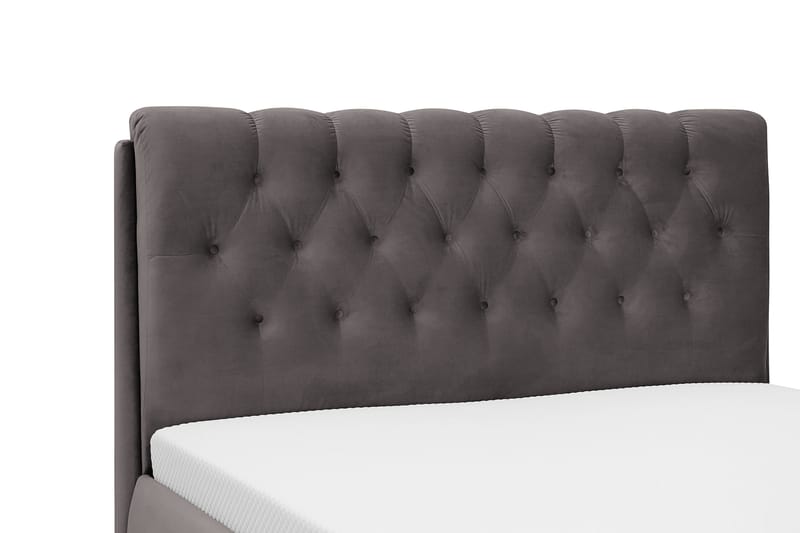 Bedford Sängpaket med Förvaring 180x200 cm - Mörkgrå - Möbler - Säng - Komplett sängpaket