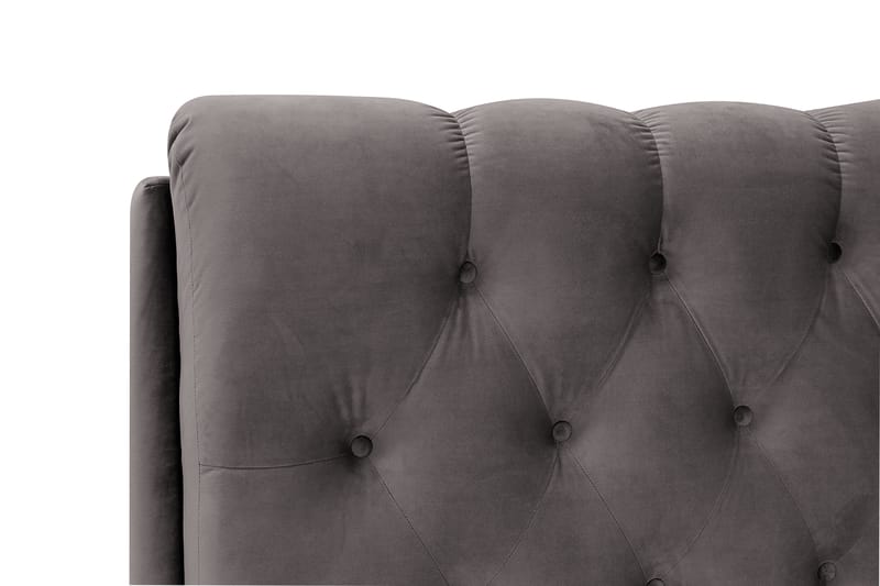 Bedford Sängpaket med Förvaring 180x200 cm - Mörkgrå - Möbler - Säng - Komplett sängpaket