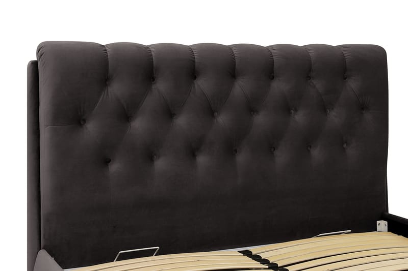 Bedford Sängpaket med Förvaring 180x200 cm - Svart - Möbler - Säng - Komplett sängpaket