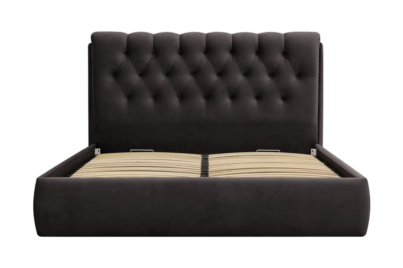 Bedford Sängpaket med Förvaring 180x200 cm - Svart - Möbler - Säng - Komplett sängpaket