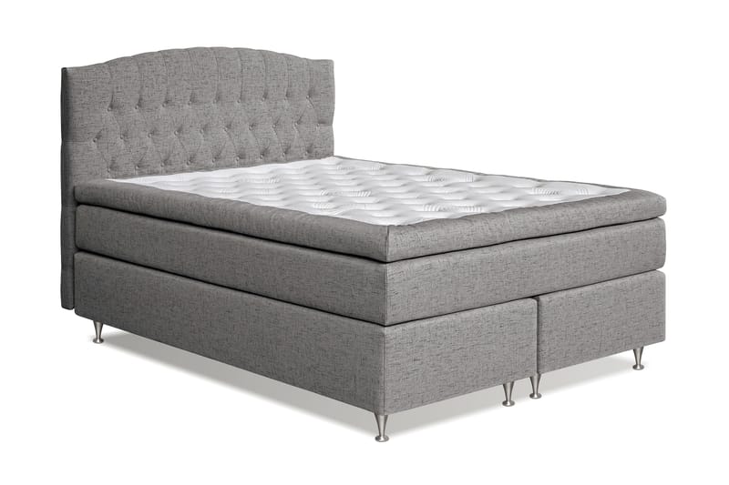 Belda Kontinentalsäng 160x200Fast - Grå - Möbler - Säng - Kontinentalsäng